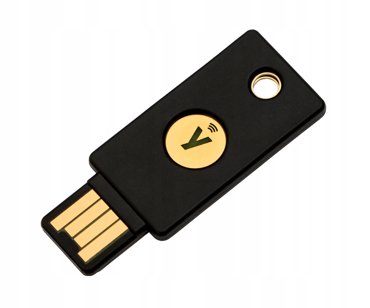 Bezpečnostný kľúč Yubico YubiKey5 NFC čierny